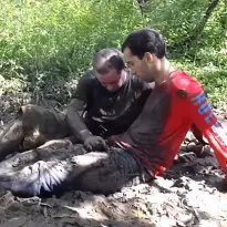 two guys get muddy part 2